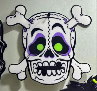 cartoon skull 