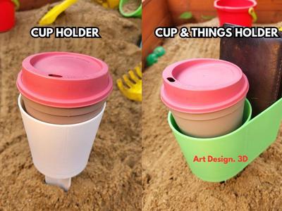 Cup & Things Holder
