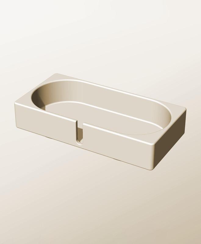 CX96-40-SB Stackable slotted component box for creative makers