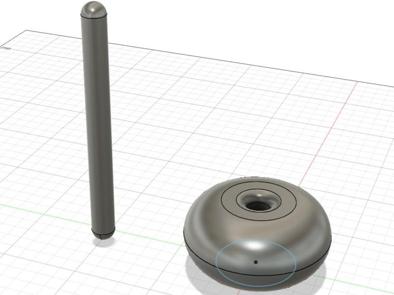 Pen and holder 