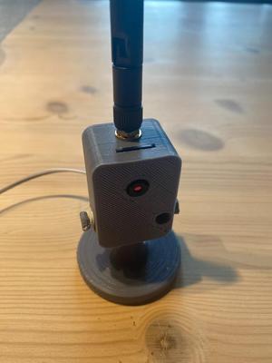 ESP32 CAM case with stand (SD-card + EXT-antenna)
