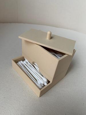 Q-Tip Bathroom Box - Organizer
