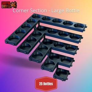 Griffin Gaming Modular Paint Rack - Corner Section - Large Bottles