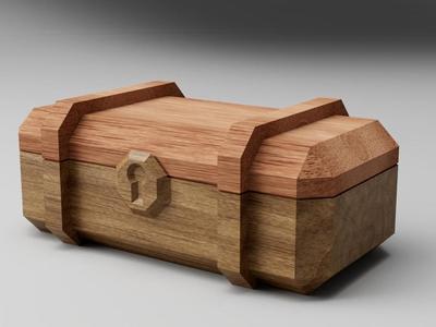 SD Micro Treasure Chest - Non Magnetic