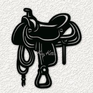country saddle wall art home decor
