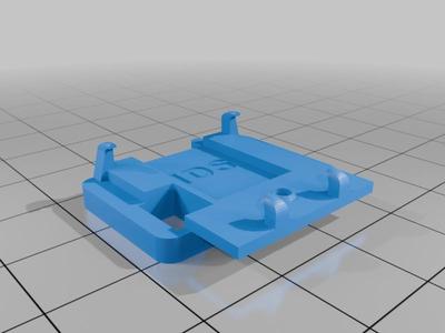 BATMOVIL 1989 1/32 SUPERSLOT to SCALEXTRIC ADVANCE,  CHASSIS COVER and GUIDE ADAPTER