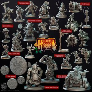 Holiday Horde (Set) (Pre-Supported) | Cast n Play
