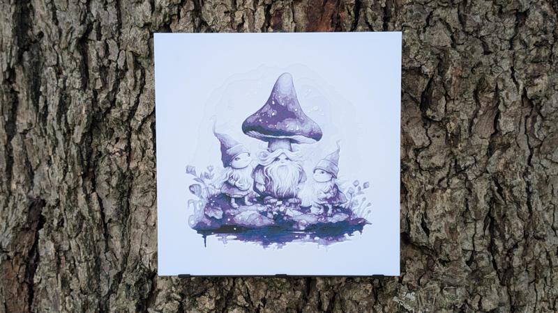Gnome Life - Pappy's Stories Filament Painting