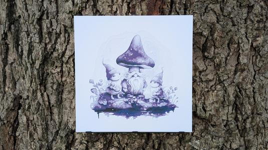 Gnome Life - Pappy's Stories Filament Painting