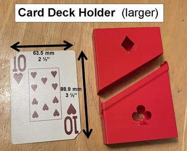 Card Deck Holder (larger version)