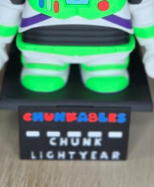 Chunk Lightyear Multicolor Nameplates