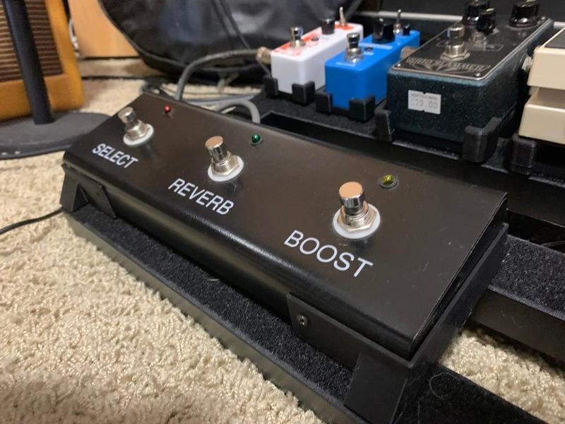 Bogner Shiva Foot switch pedal board mount