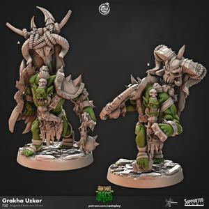 Grakha Uzkor - Orc Leader (Pre-Supported) | Cast n Play