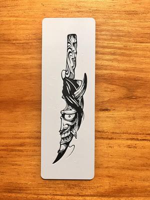 Japanese demon Bookmark