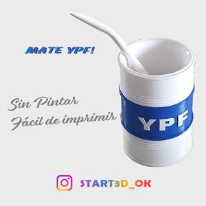 MATE BARRIL YPF
