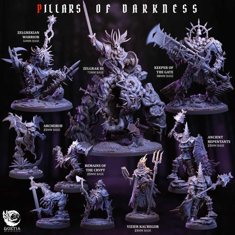 Pillars of Darkness - Complete set
