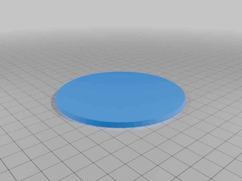 WARGAME ROUND BASE 90 mm