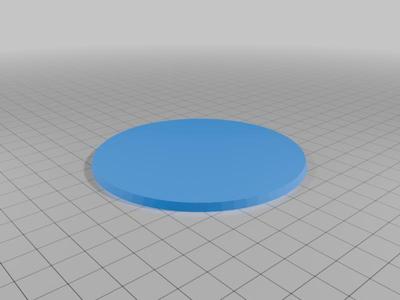 WARGAME ROUND BASE 90 mm