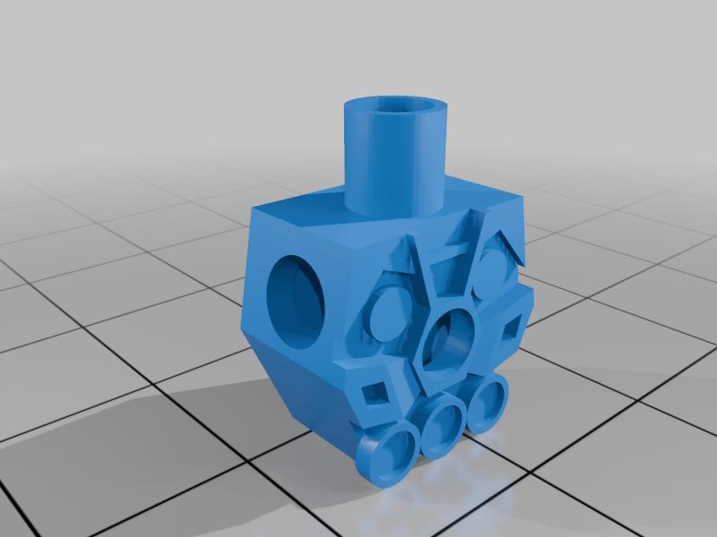 Minionicle Metrutoran Minifig Torso (WIP)