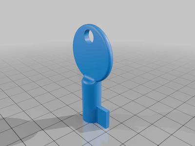 Functional C-TEC Fire panel key (C-TEC S-KEY)