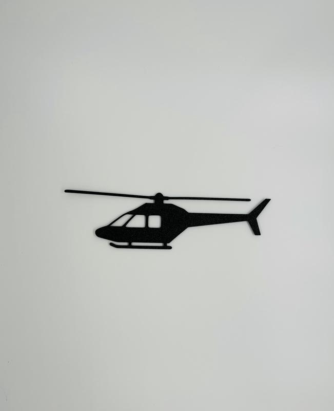 Helicopter wall art