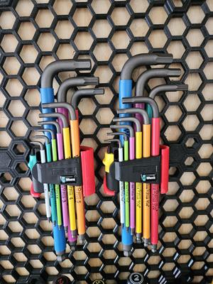 Wera Hex-Plus Honeycomb Wall Mount
