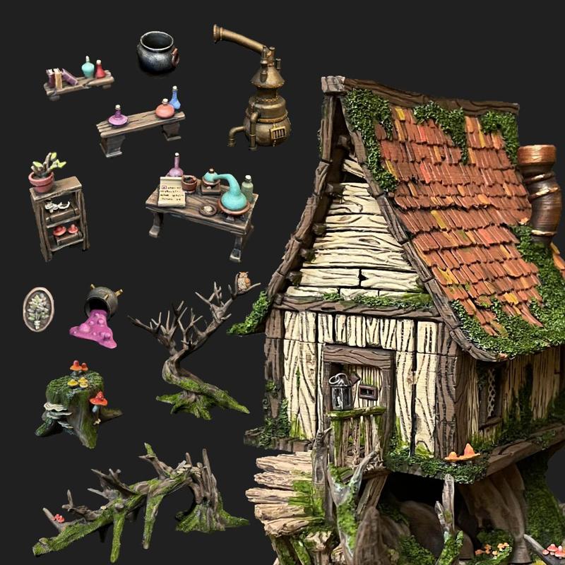 BUNDLE : Fantasy Wood House