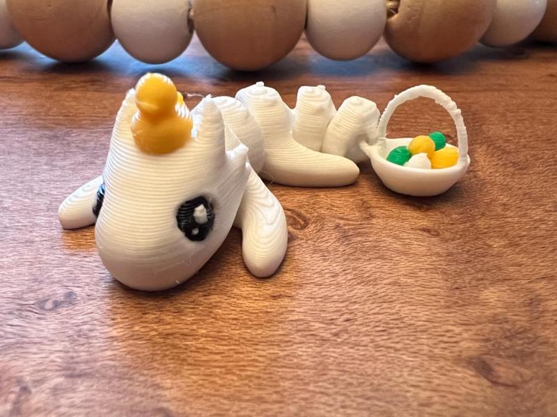 Mini Baby Articulated Easter Dragon
