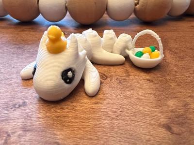 Mini Baby Articulated Easter Dragon