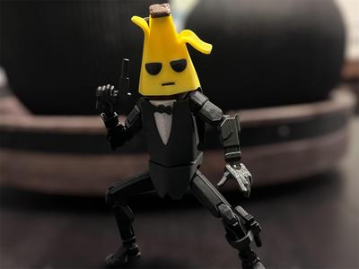 Agent Peely 13 - Dummy 13 Figure - Fortnite