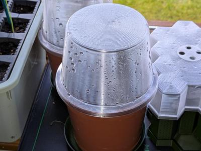 4" (10cm) plant pot propagation dome