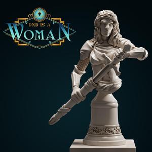 Aasimar Cleric - Amahiah - Bust