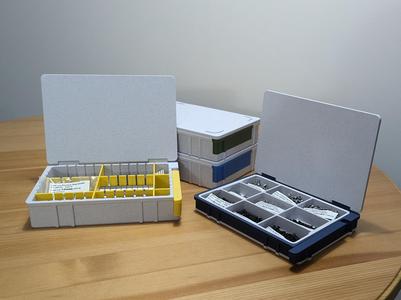 Stackable Box - Modular Division & Magnetic Latch