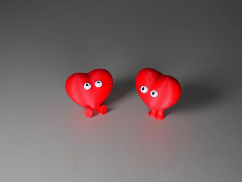 Little Hearts (for single colour printers)