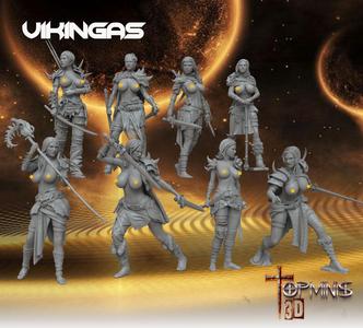 VIKING WARRIORS TABLETOP RPG