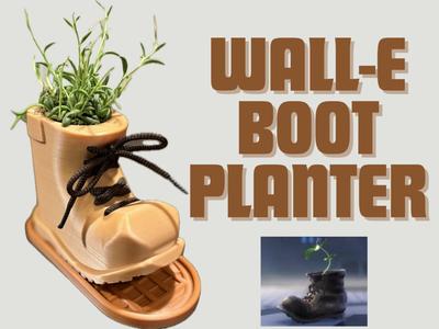 Boot Planter (Based off of Wall-E)