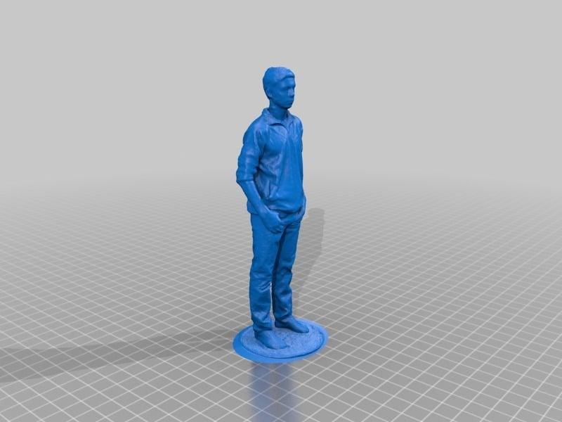 Standing figure of Alex