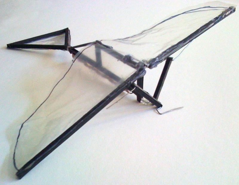 Ornithopter Frame (Rubber Band Powered)