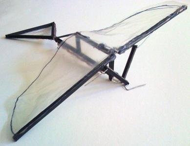 Ornithopter Frame (Rubber Band Powered)