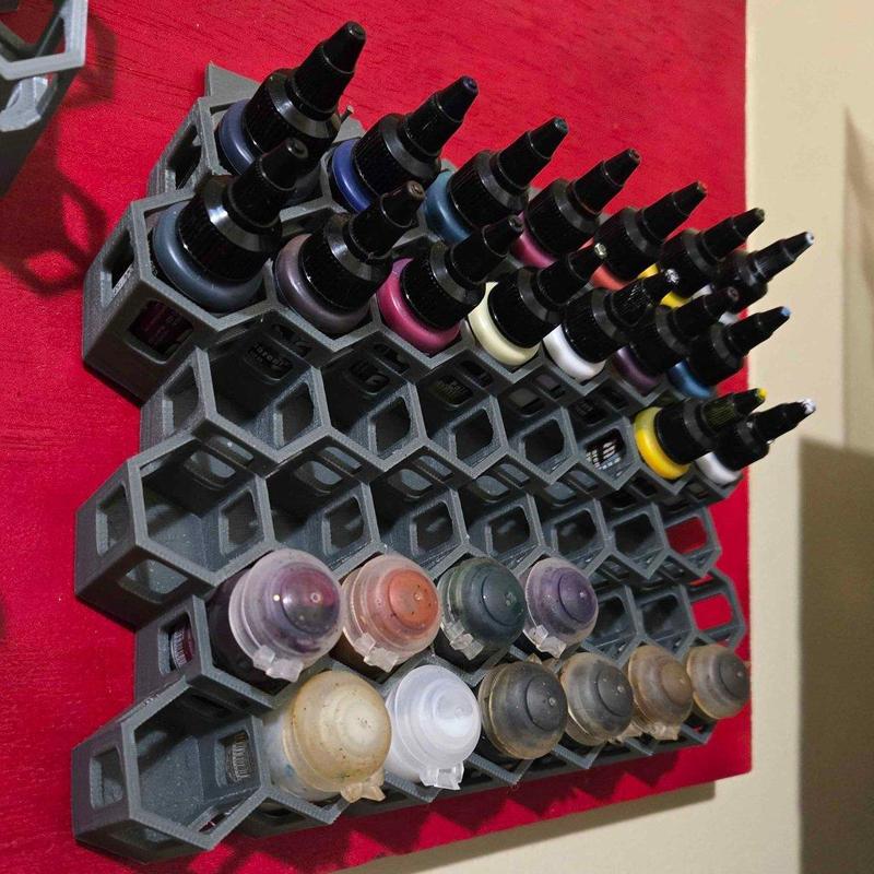Large Bottle Paint Rack