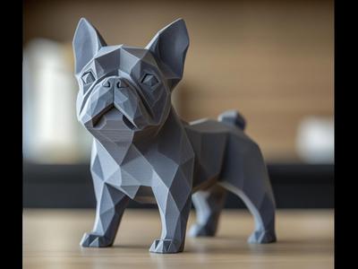 French Bulldog Statue
