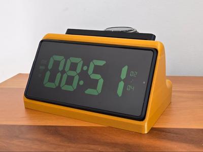 S25 ultra and watch charger dock alarm clock