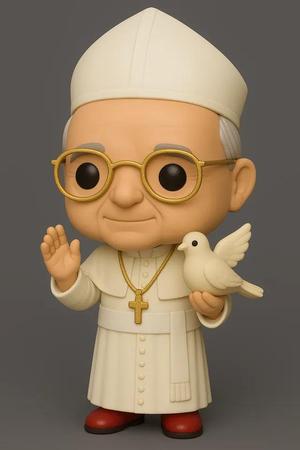 Pope Francis Funko Style   