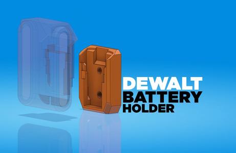 Dewalt Battery Holder