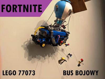 Fortnite L.E.G.O 77073 Battle Bus wall mount