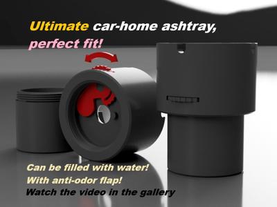 ULTIMATE Car-Home Ashtray Anti-Odor!