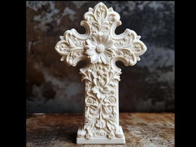 Flowered cross