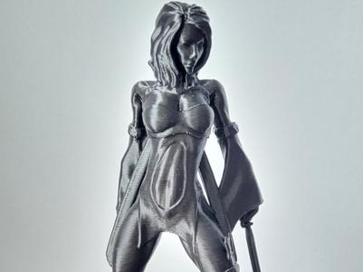 Female Warrior Statue - Onna-musha - Kunoichi