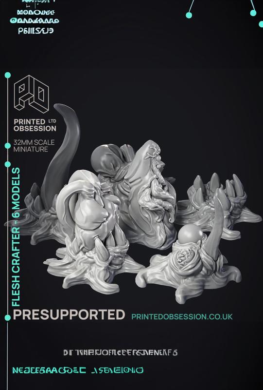 Grand Fiend - Large Demon - PRESUPPORTED - Hell Hath No Fury - 32mm Scale