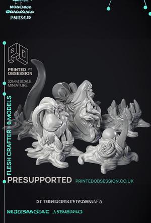Grand Fiend - Large Demon - PRESUPPORTED - Hell Hath No Fury - 32mm Scale